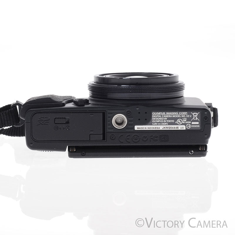Olympus Stylus XZ-2 Black 12MP Digital Point & Shoot Camera [EXC+] - Victory Camera