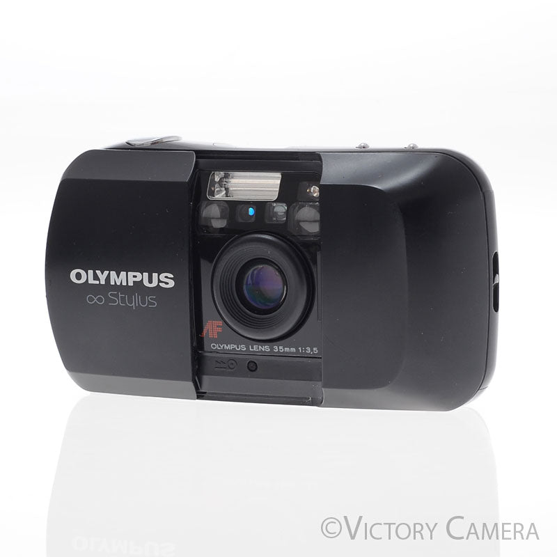 Olympus Stylus 35mm Point & Shoot Film Camera w/ 35mm f3.5 Lens [EXC+] - Victory Camera