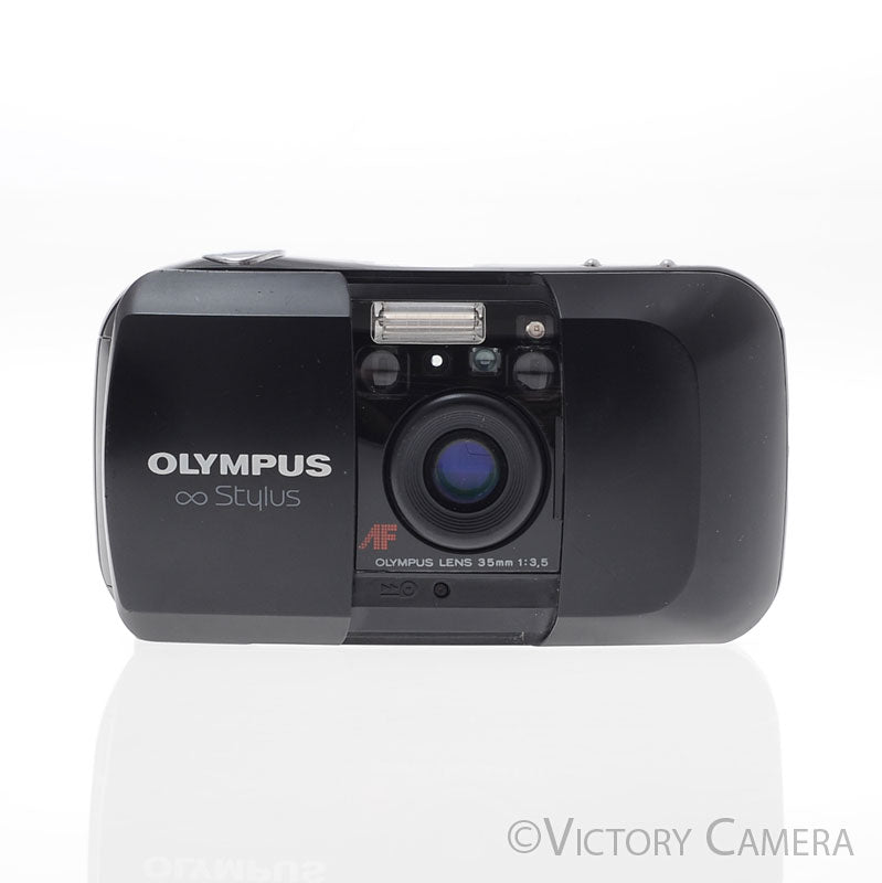 Olympus Stylus 35mm Point & Shoot Film Camera w/ 35mm f3.5 Lens [EXC+] - Victory Camera