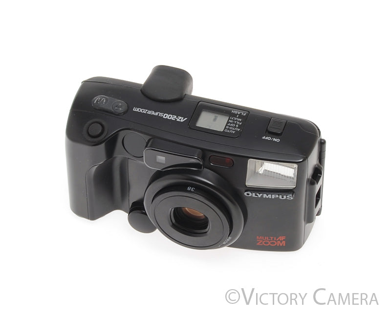Olympus AZ-200 Super Zoom 35mm Point and Shoot Film Camera [EXC-] - Victory Camera