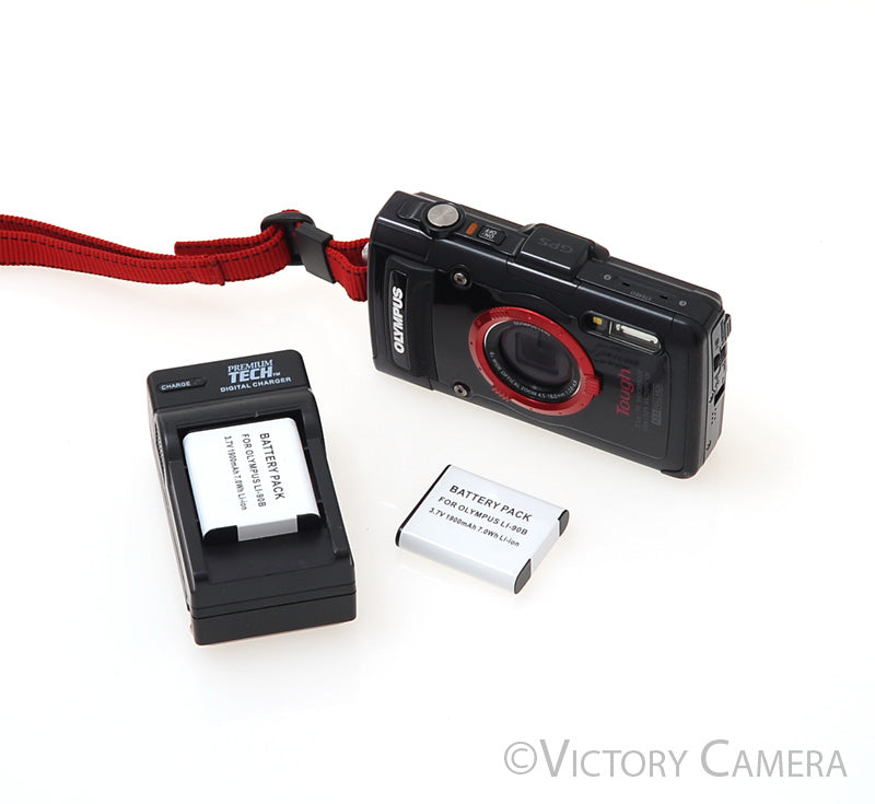 Olympus Tough TG-2 12MP Shockproof Waterproof Digital Point & Shoot [EXC-] - Victory Camera