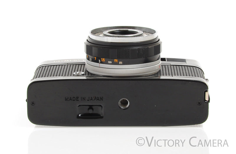 Olympus Trip 35 Black 35mm Film Camera w/ 40mm f2.8 Lens -Clean, New Seals- - Victory Camera