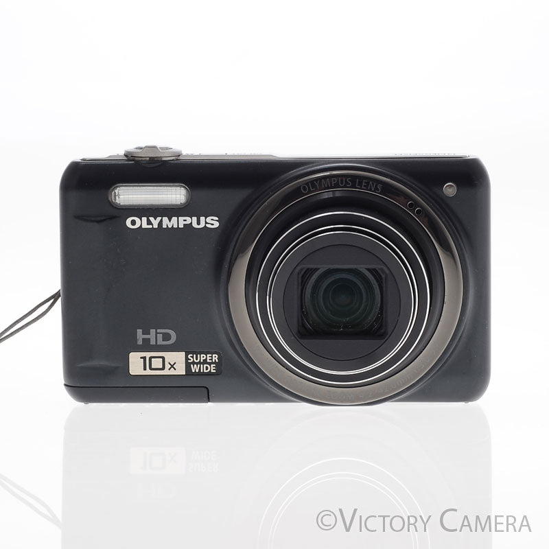 Olympus VR-310 14MP Black Digital Point & Shoot Camera [EXC-] - Victory Camera