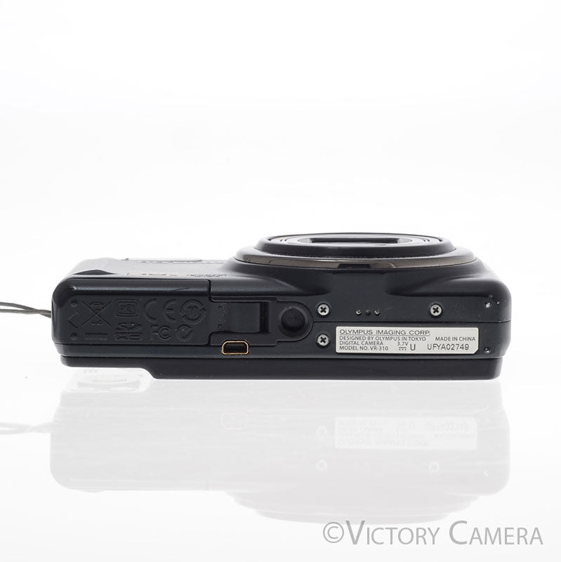 Olympus VR-310 14MP Black Digital Point & Shoot Camera [EXC-] - Victory Camera