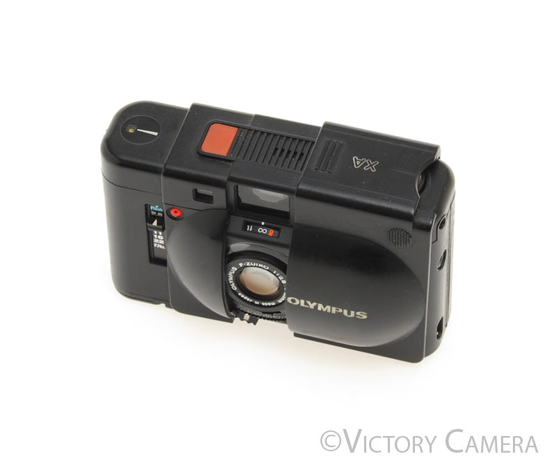 Olympus XA 35mm Rangefinder Film Camera w/ 35mm f2.8 Lens -New Seals- [EXC] - Victory Camera
