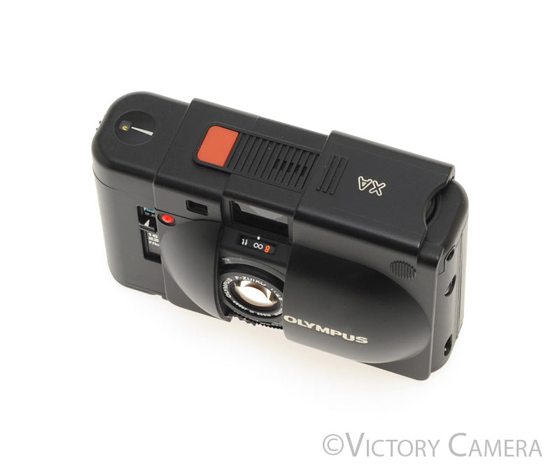 Olympus XA 35mm Rangefinder Film Camera w/ 35mm f2.8 Lens -New Seals- [EXC+] - Victory Camera