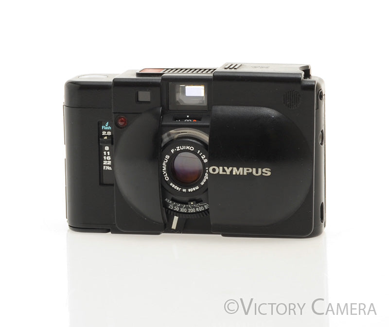Olympus XA 35mm Rangefinder Film Camera w/ 35mm f2.8 Lens -New Seals- [EXC] - Victory Camera
