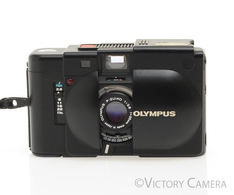 Olympus XA 35mm Rangefinder Film Camera w/ 35mm f2.8 Lens -New Seals- [EXC] - Victory Camera
