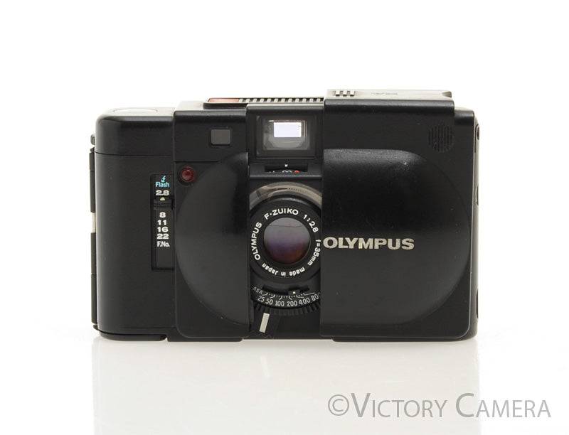 Olympus XA 35mm Rangefinder Film Camera w/ 35mm f2.8 Lens -New Seals- [EXC] - Victory Camera