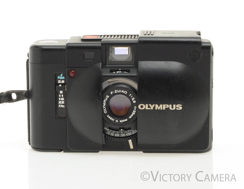 Olympus XA 35mm Rangefinder Film Camera w/ 35mm f2.8 Lens -New Seals- [EXC] - Victory Camera