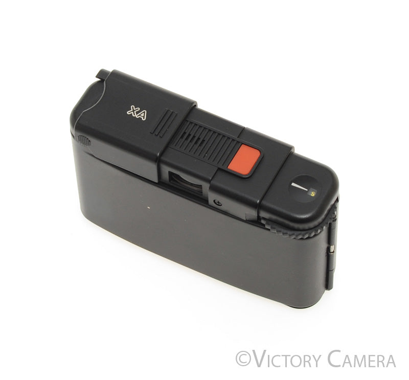 Olympus XA 35mm Rangefinder Film Camera w/ 35mm f2.8 Lens -New Seals- [EXC+] - Victory Camera