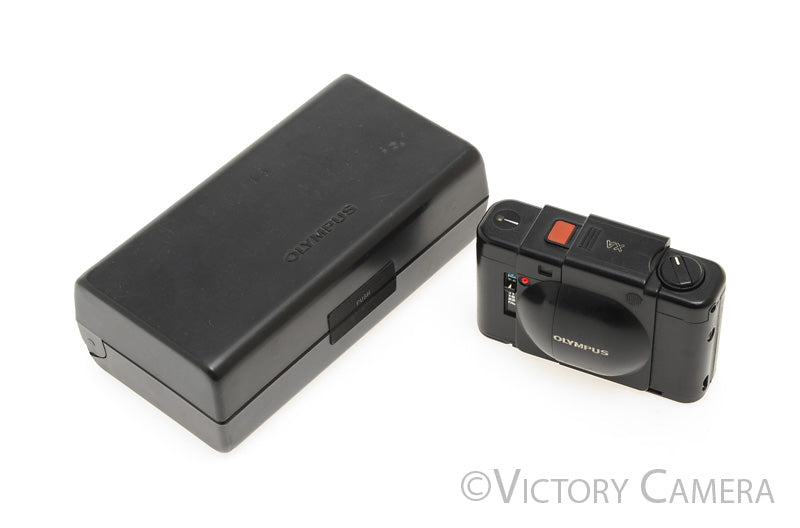 Olympus XA 35mm Rangefinder Film Camera w/ 35mm f2.8 Lens -New Seals- [EXC] - Victory Camera