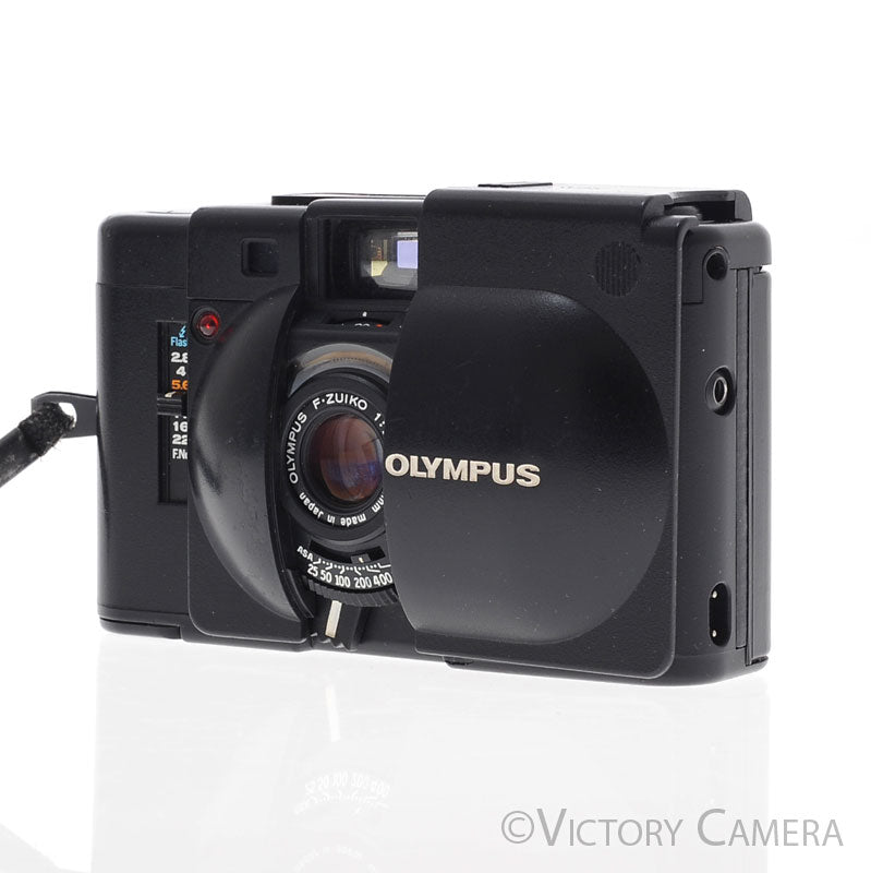 Olympus XA 35mm Rangefinder Film Camera w/ 35mm f2.8 Lens [EXC+] - Victory Camera