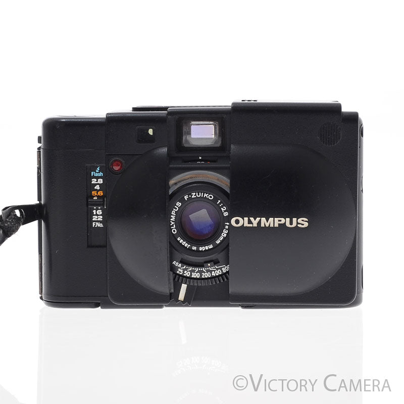 Olympus XA 35mm Rangefinder Film Camera w/ 35mm f2.8 Lens [EXC+] - Victory Camera