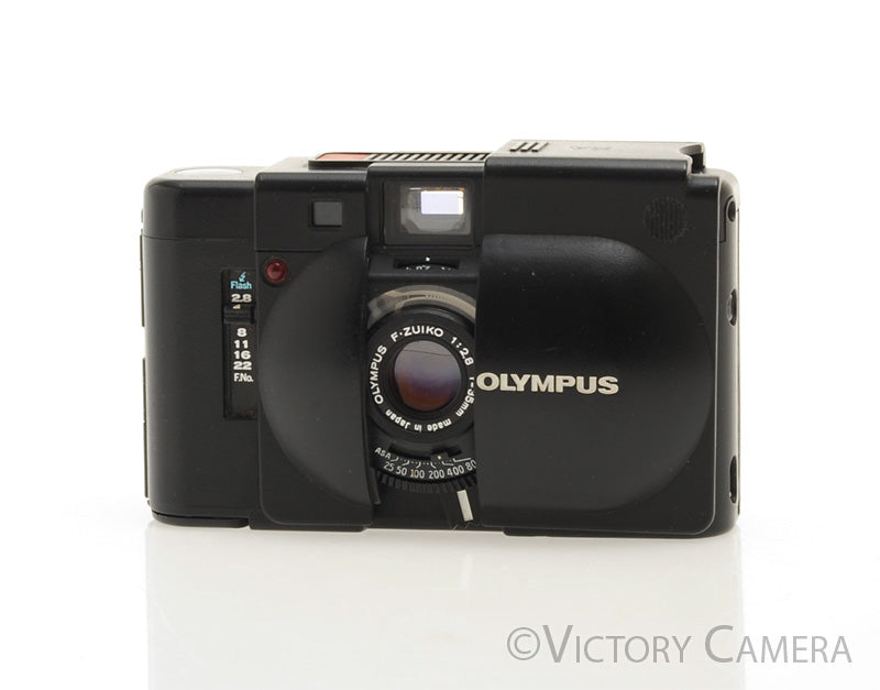 Olympus XA 35mm Rangefinder Film Camera w/ 35mm f2.8 Lens -New Seals- [EXC] - Victory Camera