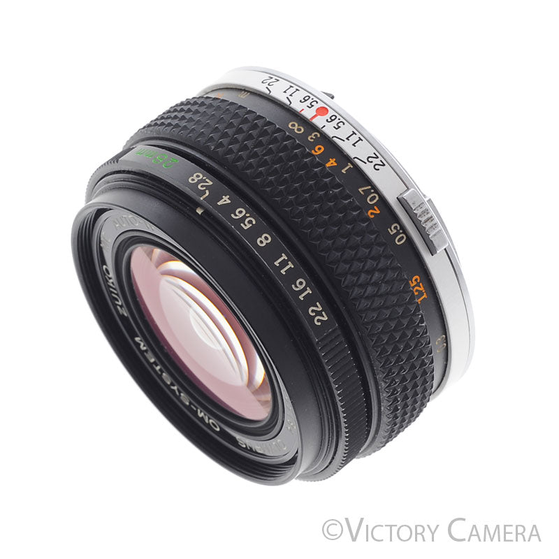Olympus OM Zuiko Auto-W 28mm f2.8 Wide Angle Prime Lens [EXC+] - Victory Camera
