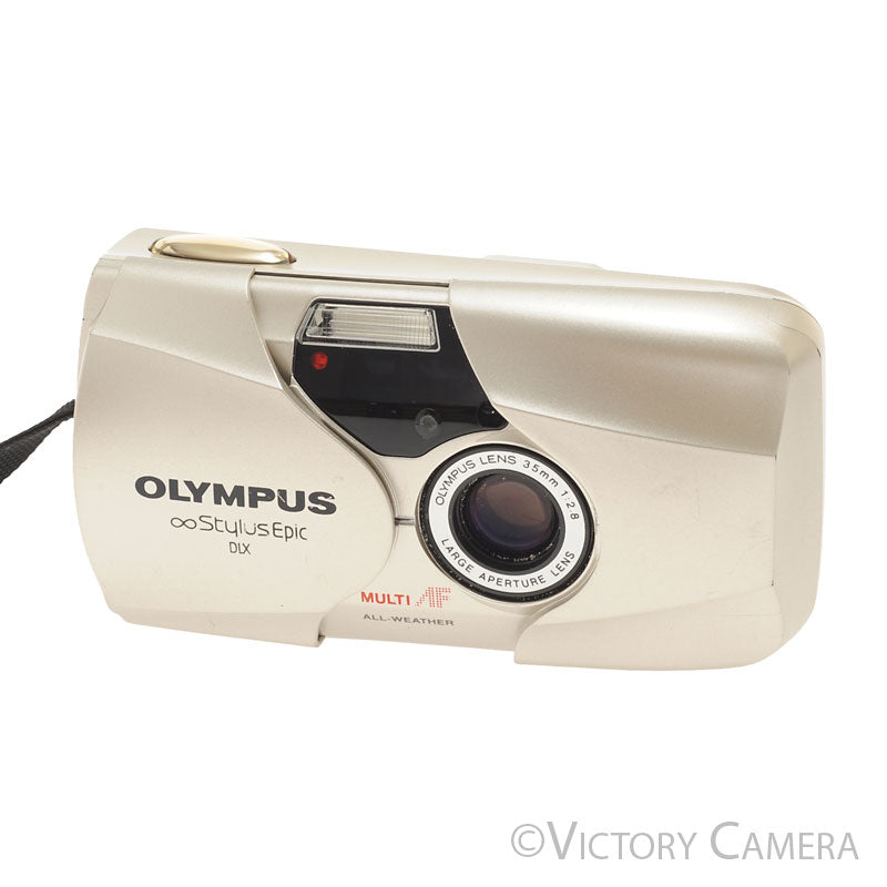 Olympus Stylus Epic DLX 35mm Point & Shoot Film Camera w/ Remote [EXC-] - Victory Camera