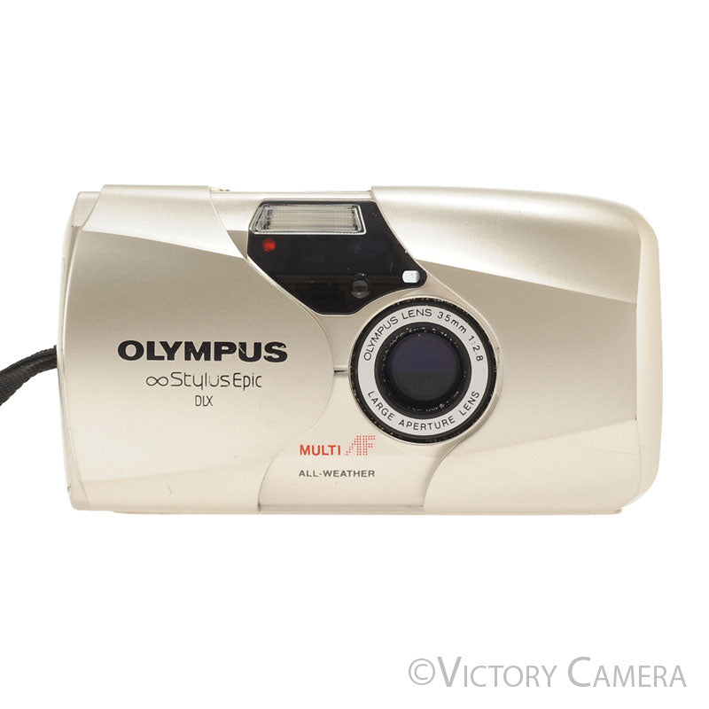 Olympus Stylus Epic DLX 35mm Point & Shoot Film Camera w/ Remote [EXC-] - Victory Camera