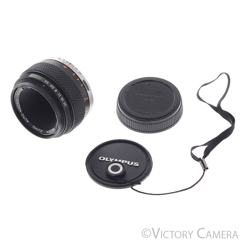 Olympus OM 50mm f3.5 1:2 Macro Prime Lens [EXC]