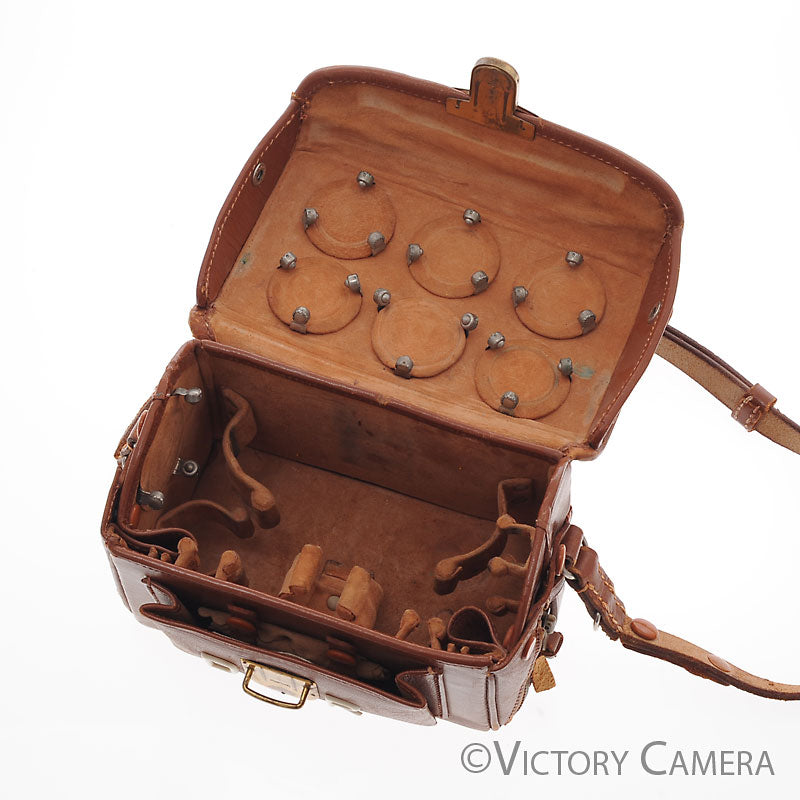 Omnica II Brown Leather Case for Zeiss Ikon Contessa [EXC] - Victory Camera