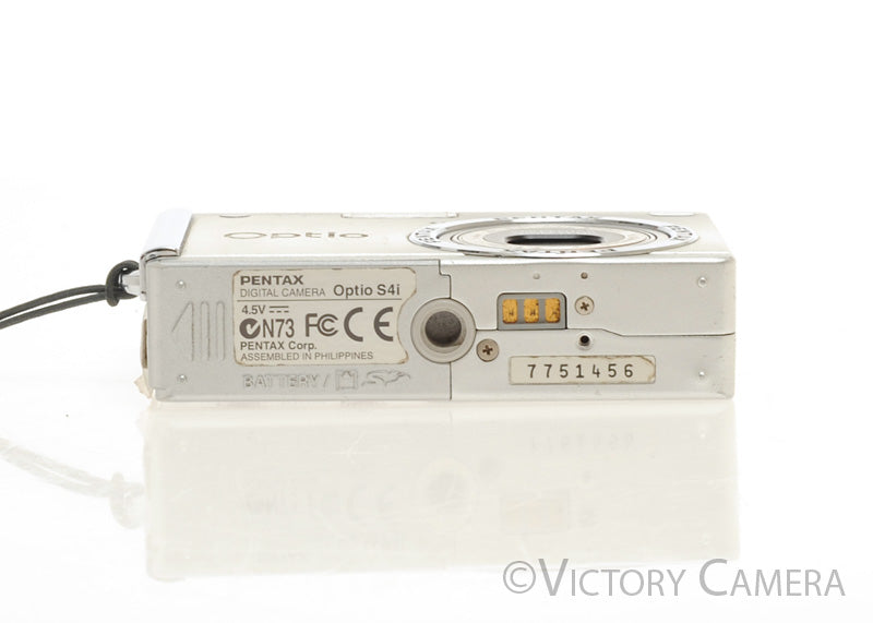 Pentax Optio S4i 4MP Digital Point and Shoot Camera [EXC] - Victory Camera