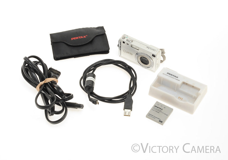 Pentax Optio S4i 4MP Digital Point and Shoot Camera [EXC] - Victory Camera