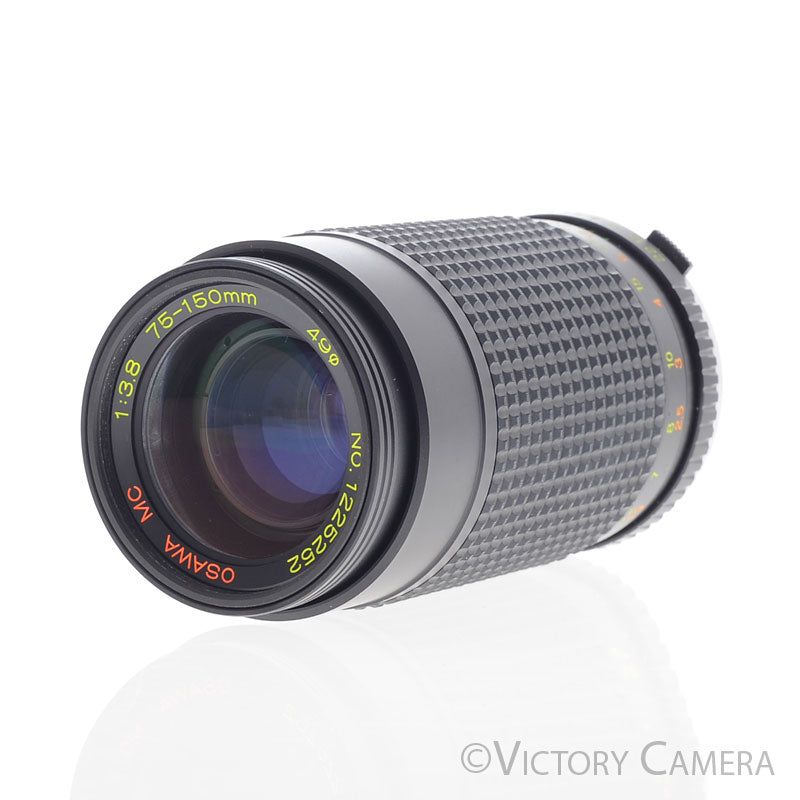 Osawa 75-150mm f3.8 Telephoto Zoom Lens for Olympus OM [EXC] - Victory Camera