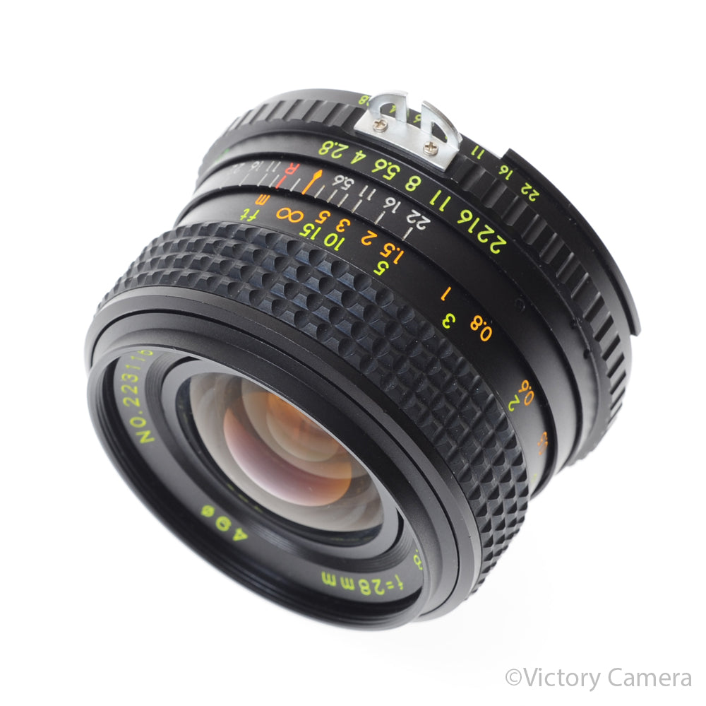 Osawa 28mm F2.8 Nikon AI Lens [EXC] image 1