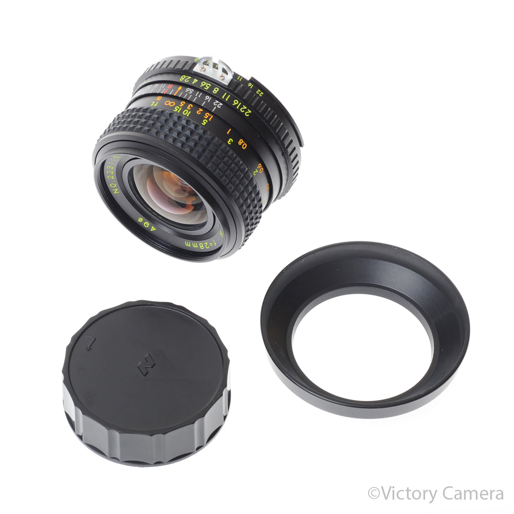 Osawa 28mm F2.8 Nikon AI Lens [EXC] image 5