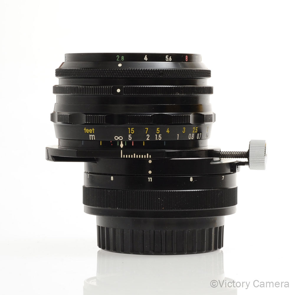 Nikon PC-Nikkor 35mm f2.8 Manual Focus Shift Non-AI Lens [EXC+] image 1
