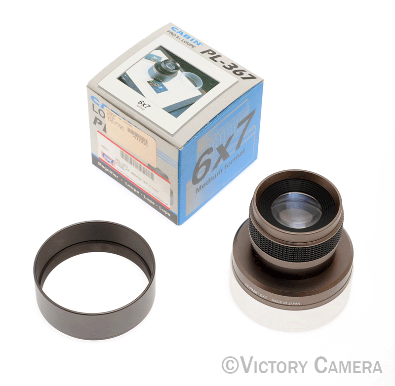 Cabin Pro 3x Loupe PL-367 For 6x7 Film [EXC+] - Victory Camera