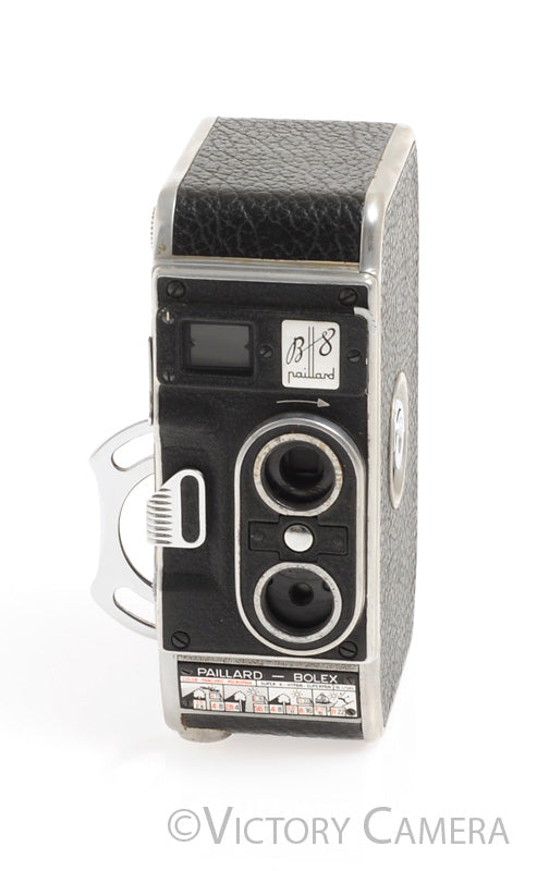Bolex B8 8mm Motion Picture Film Camera Body [EXC] - Victory Camera