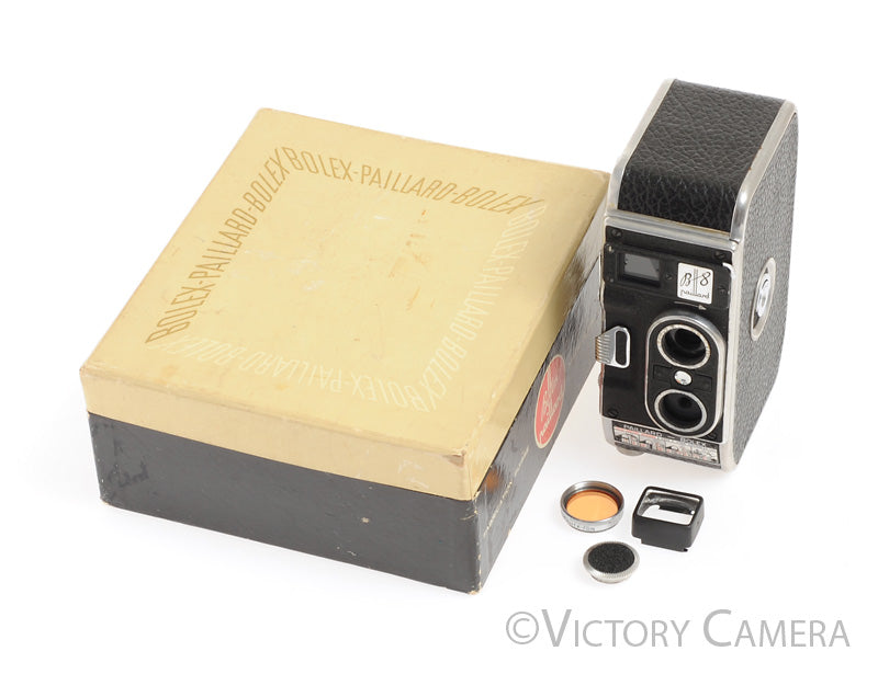 Bolex B8 8mm Motion Picture Film Camera Body [EXC] - Victory Camera