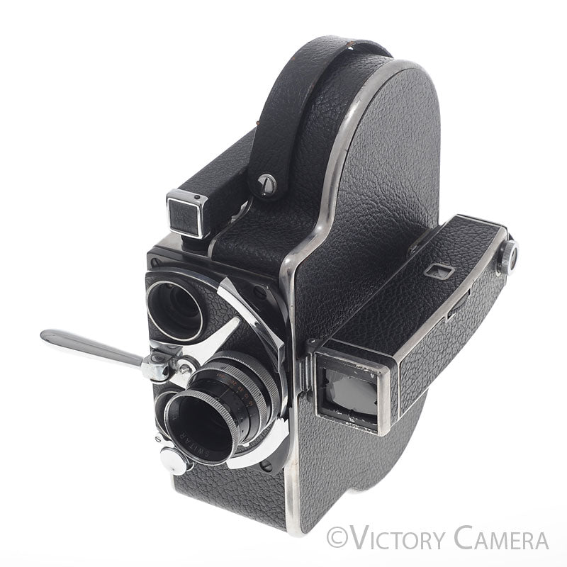 Paillard Bolex H16 16mm Movie Camera w/ 25mm f1.5 Switar Lens [EXC] image 1