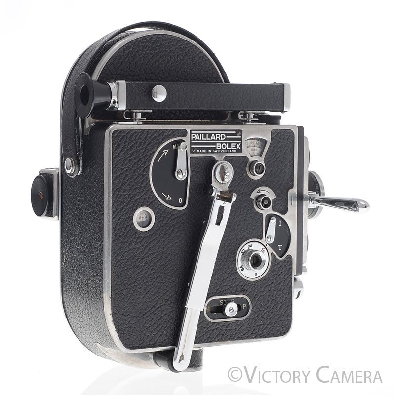Paillard Bolex H16 16mm Movie Camera w/ 25mm f1.5 Switar Lens [EXC] image 3