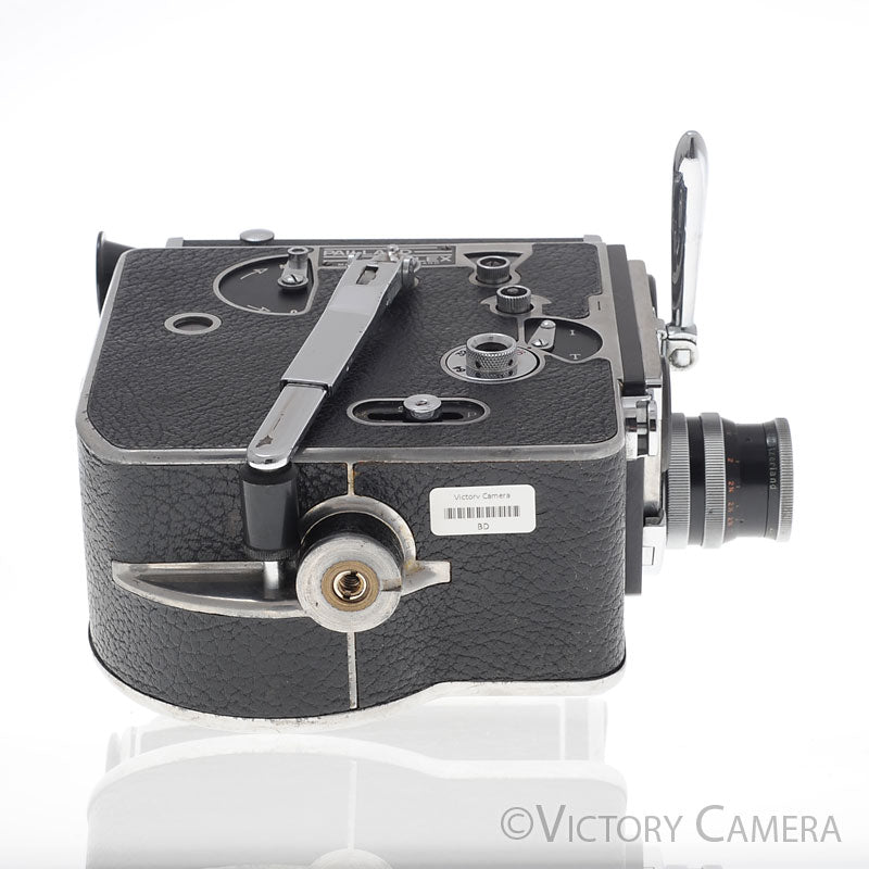 Paillard Bolex H16 16mm Movie Camera w/ 25mm f1.5 Switar Lens [EXC] image 5