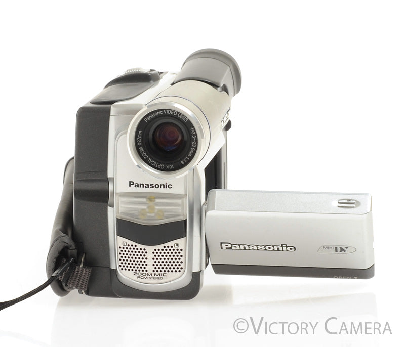 Panasonic PV-DV103D Grey MiniDV Camcorder Camera [EXC] - Victory Camera