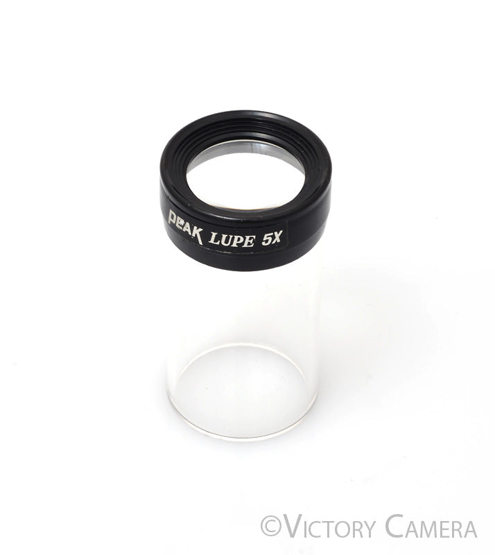 Peak 5x Loupe Lupe Magnifier -~2.5&quot; Long- [EXC]