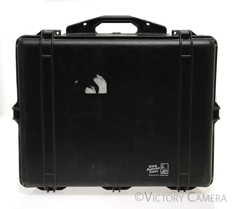 Pelican King Case (Early 1600 ) Black, Top foam, (22&quot; x 17&quot; x 8&quot;)  [GOOD] - Victory Camera