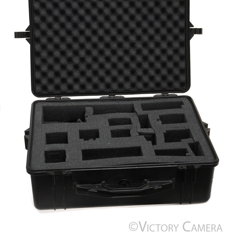 Pelican King Case (Early 1600 ) Black, Top foam, (22&quot; x 17&quot; x 8&quot;)  [GOOD] - Victory Camera