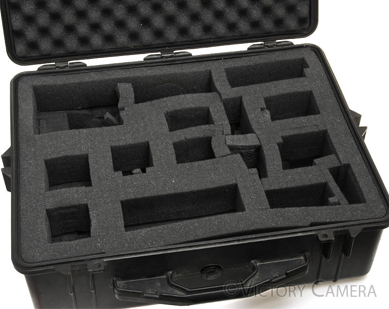 Pelican King Case (Early 1600 ) Black, Top foam, (22&quot; x 17&quot; x 8&quot;)  [GOOD] - Victory Camera