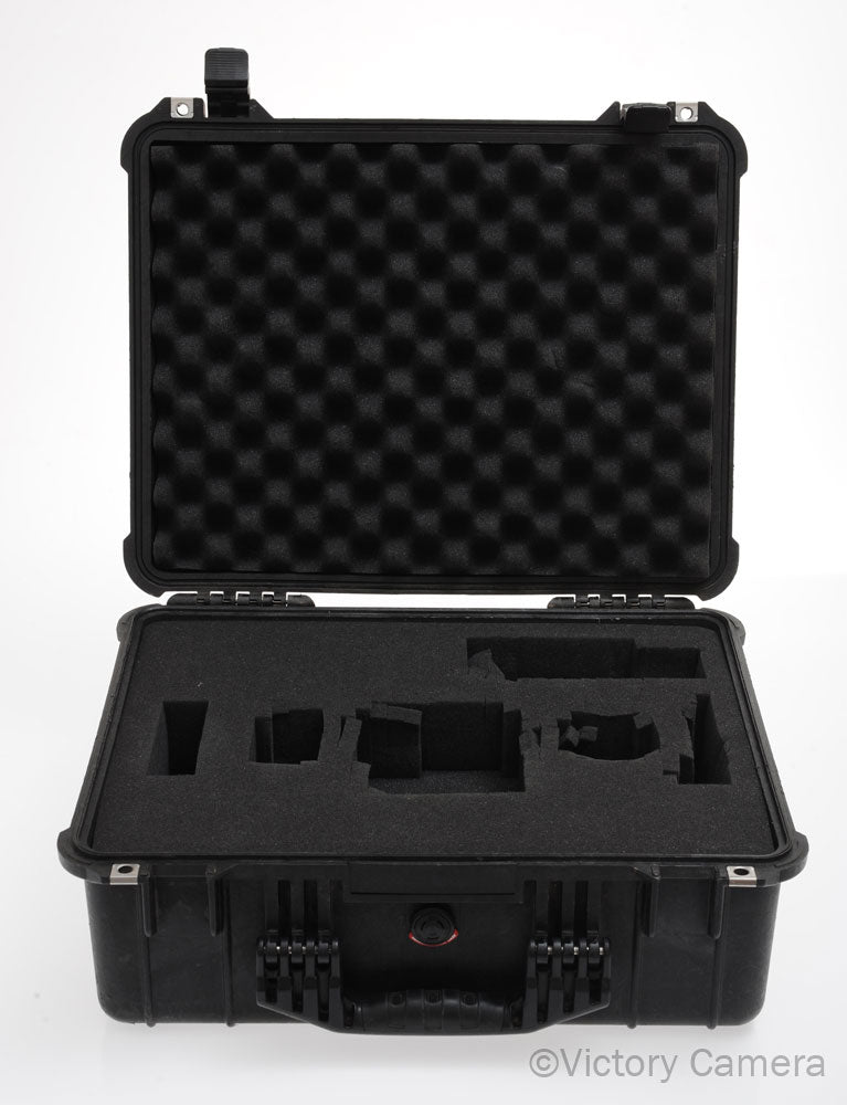 Pelican 1550 Black Hard Plastic Large Camera Case [EXC-] - Victory Camera