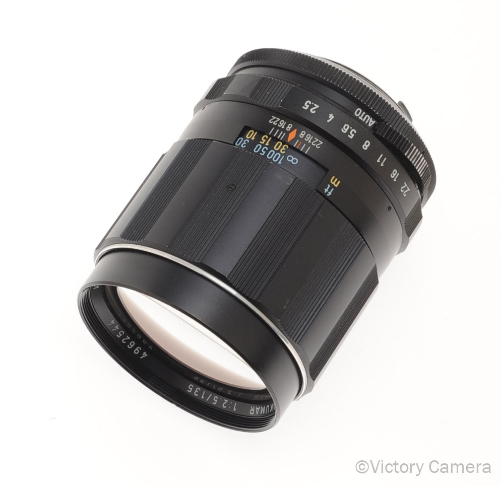 ペンタックス SMC PENTAX 135mm f2.5 Pentax SMC Takumar 135mm f2.5 Fast m42 Screw Mount Lens w/ Case [EXC+]