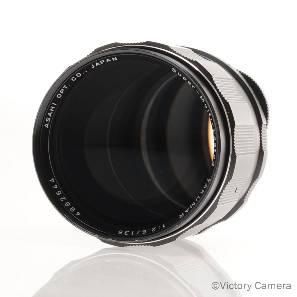 Pentax SMC Takumar 135mm f2.5 Fast m42 Screw Mount Lens w/ Case [EXC+] - Victory Camera