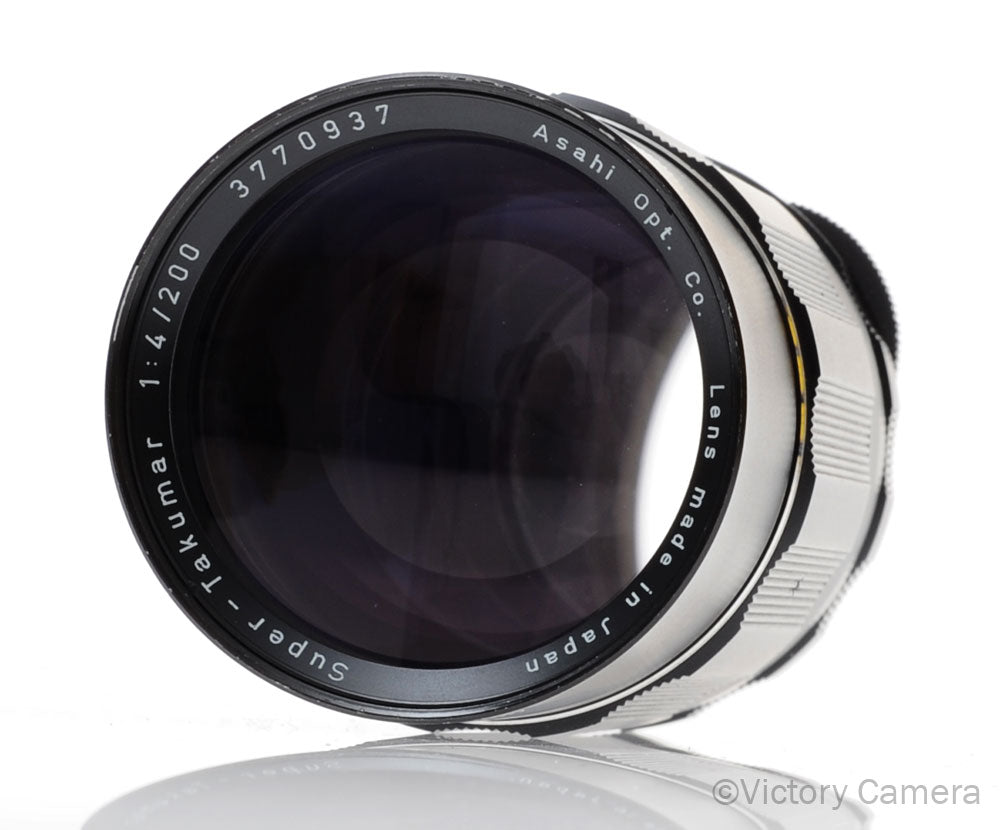 Pentax Super-Takumar 200mm f4 M42 Screw Mount Lens [EXC+] image 2