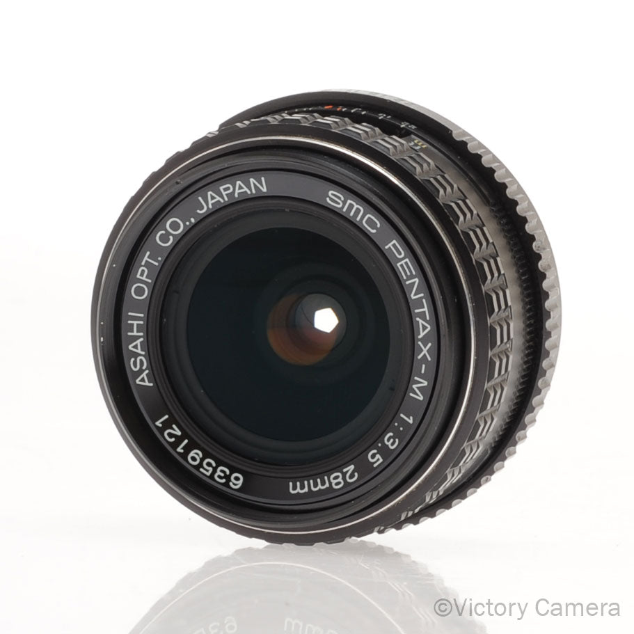 Pentax SMC Pentax-M 28mm f3.5 Wide Angle Prime Lens for K Mount [EXC] - Victory Camera