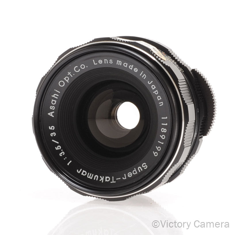 Pentax Super-Takumar 35mm f3.5 M42 Screw Mount Wide Angle Lens [EXC+] - Victory Camera