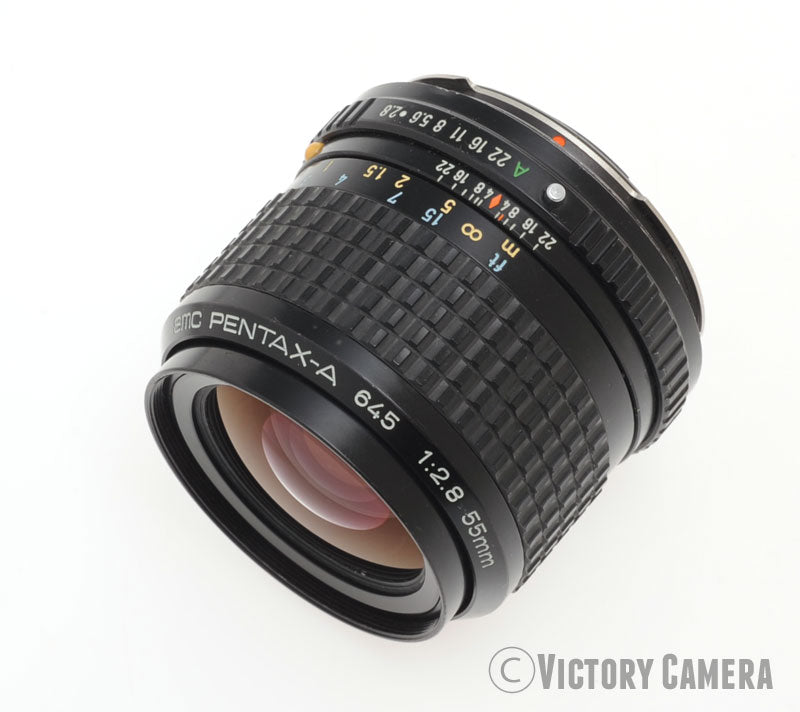 Pentax 645 55mm F2.8 Wide Angle Prime Lens [EXC] - Victory Camera