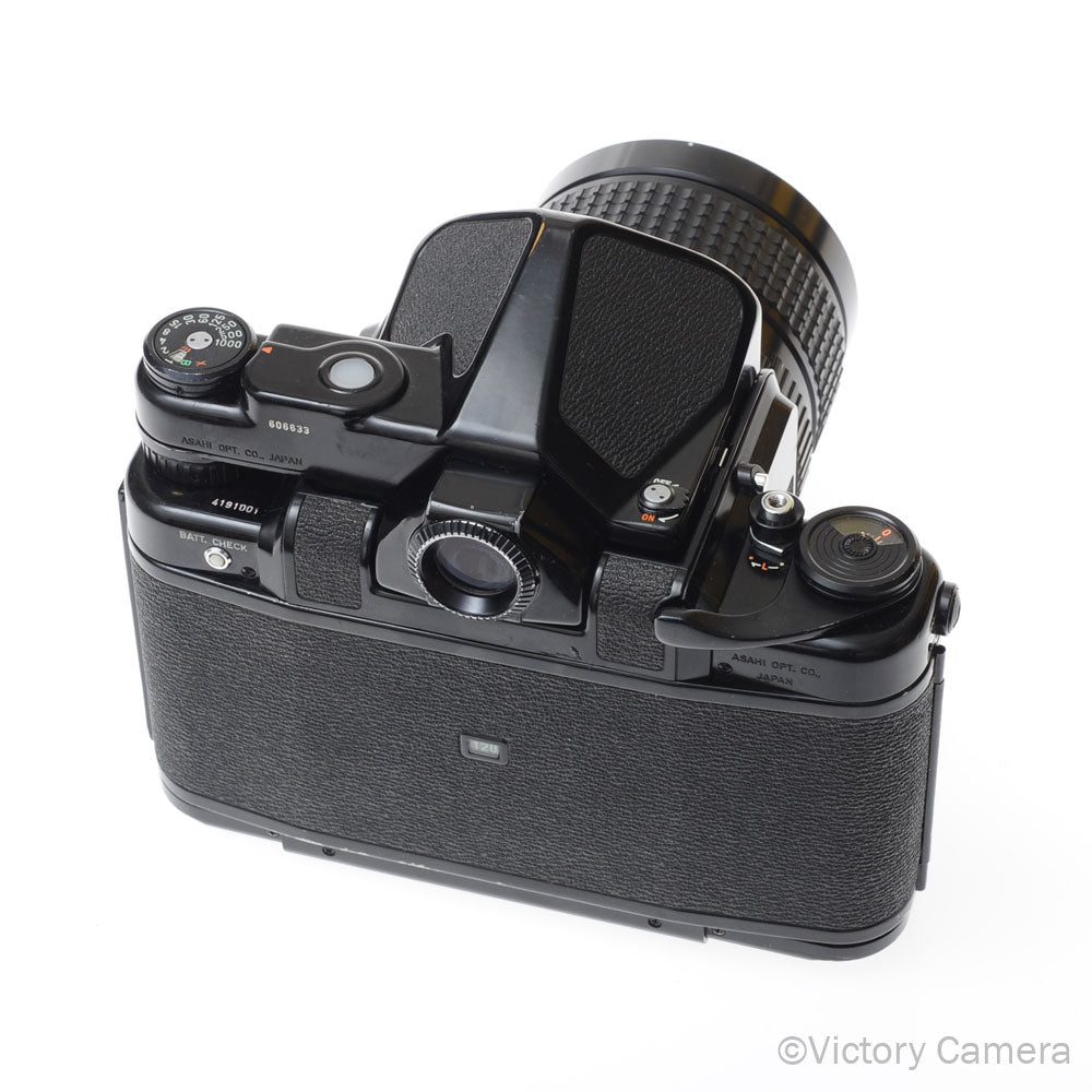 Pentax 6x7 67 MLU Camera w/ Metered Prism w/ 75mm f4.5 Lens [EXC] - Victory Camera