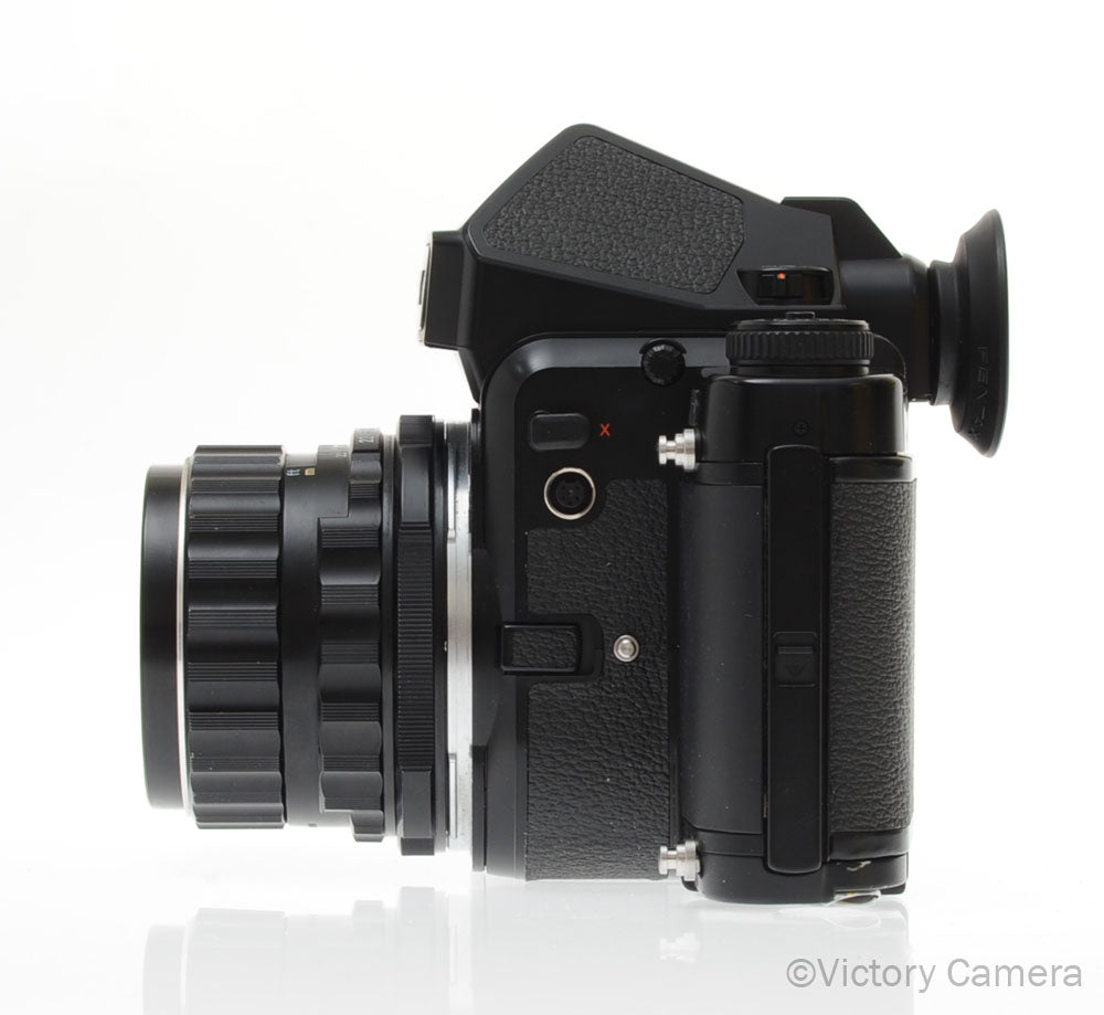 Pentax 67 II 67II Medium Format Camera AE Finder 105mm f2.4 Lens -CLA- [EXC]